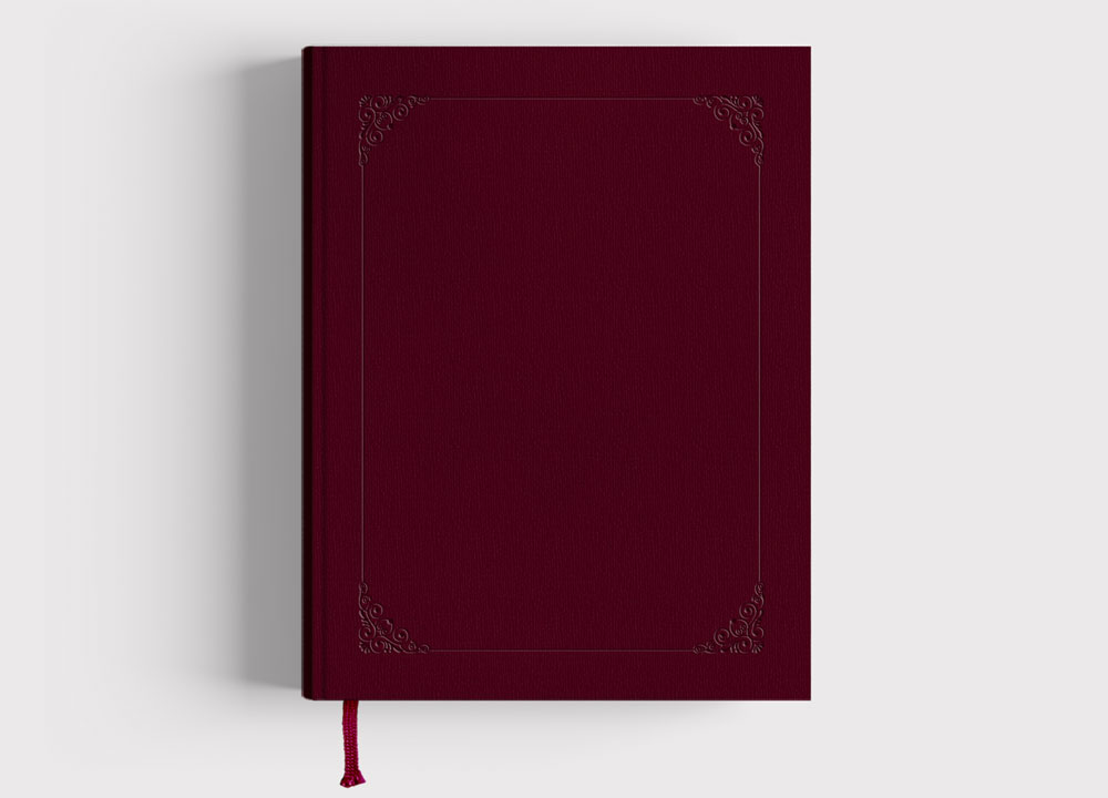 Agenda cu alfabet 140x195 mm, 256 file