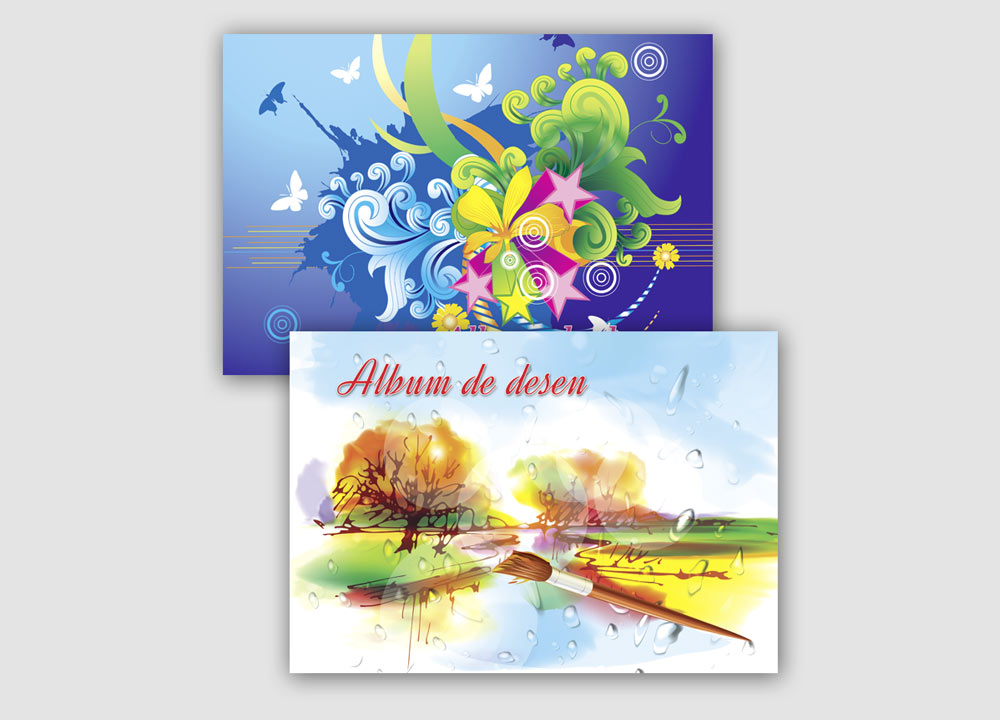 Album de desen, 8+16 file
