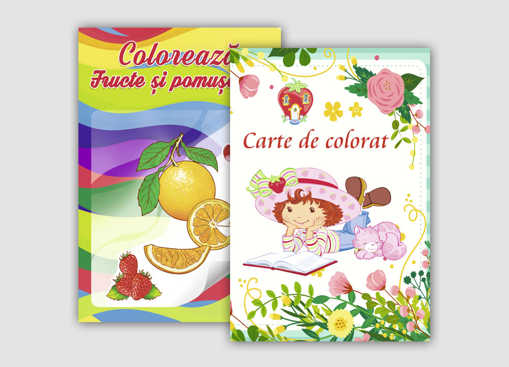 Fructe / Fetița cu căpșune