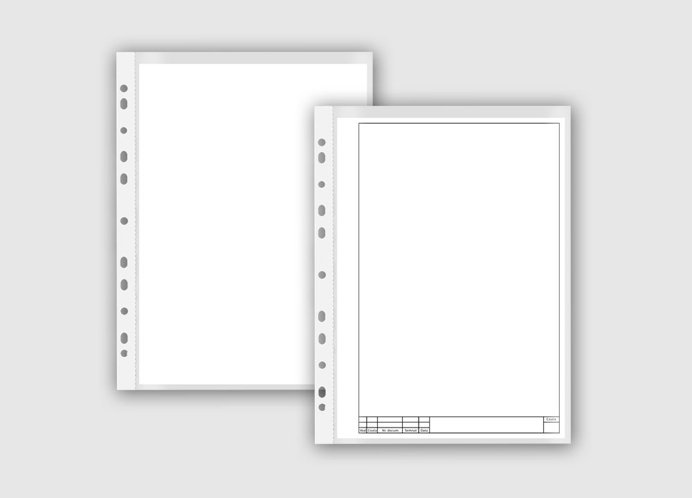 Foaie cu indicator tehnic/foaie pentru curs A4